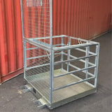 DHE Materials Handling Economy (Occational Use) DHE Two Person Safety Cage Forklift Platform Attachment