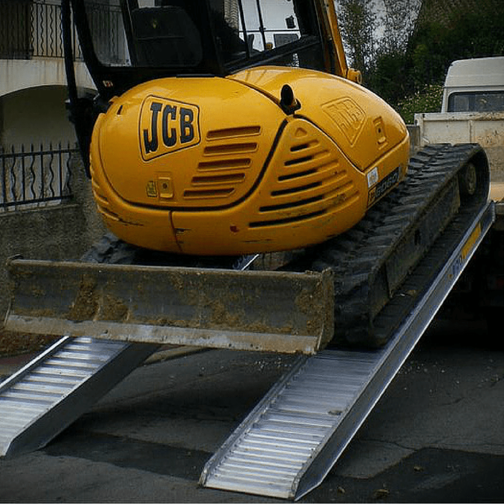 Digga 3-Tonne 3.5m x 410mm Ezi-Loada Aluminium Loading Ramps - Digga - Ramp Champ