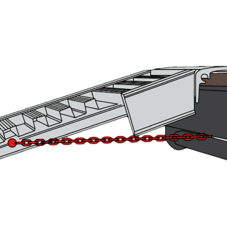 Digga 1.5-Tonne 2.5m x 300mm Ezi-Loada Aluminium Loading Ramps - Digga - Ramp Champ
