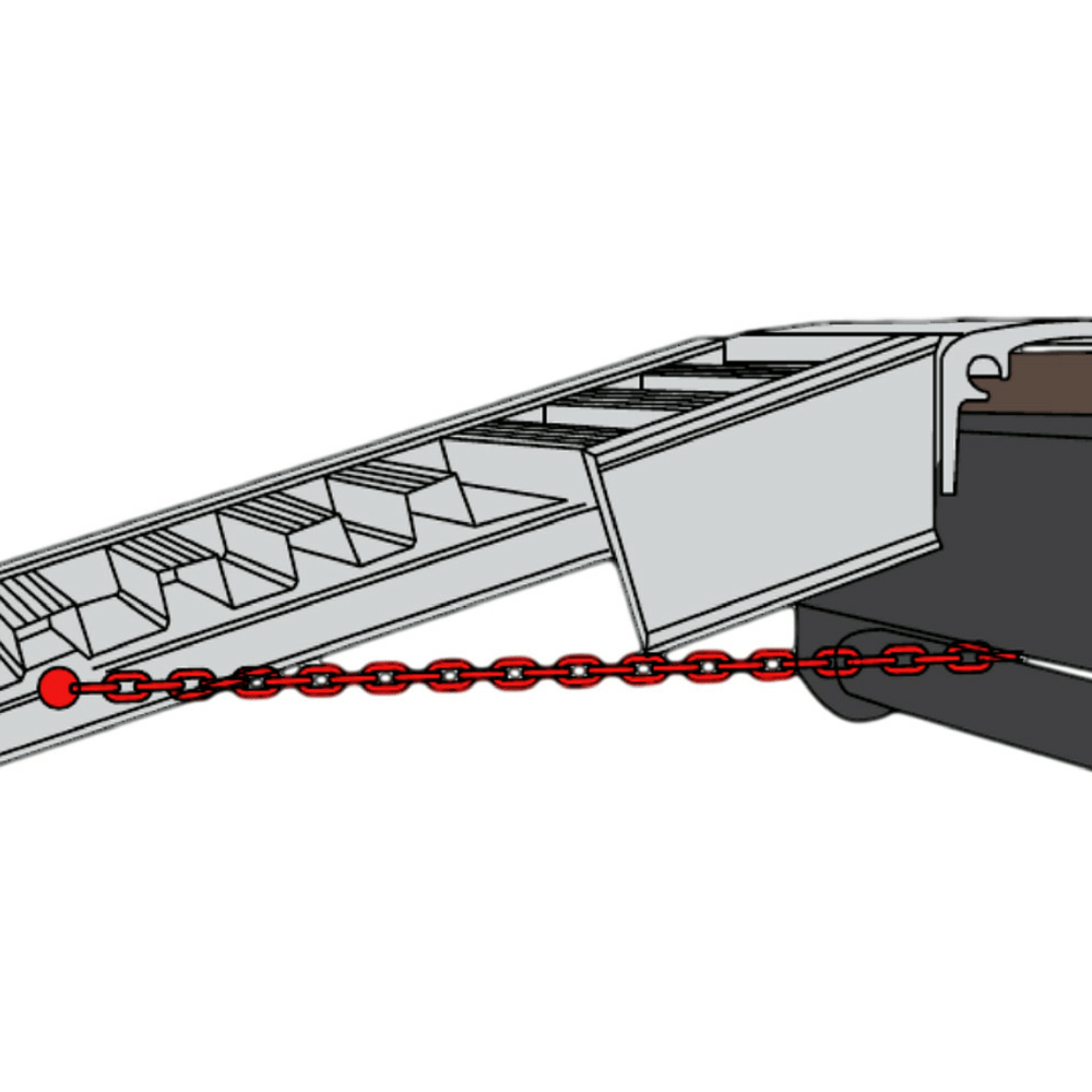 Digga 3-Tonne 3.5m x 410mm Ezi-Loada Aluminium Loading Ramps - Digga - Ramp Champ