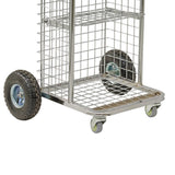 Troden Workshop Equipment Durolla 3-Tier Folding Steel Basket Court Trolley