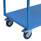 Troden Workshop Equipment Durolla Fully Welded 2-Tier Steel Trolley, 300kg Capacity