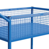 Troden Workshop Equipment Durolla Fully Welded 2-Tier Steel Trolley, 300kg Capacity