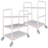 Troden Workshop Equipment Durolla General Purpose Tray Trolley, 90kg Capacity per Shelf