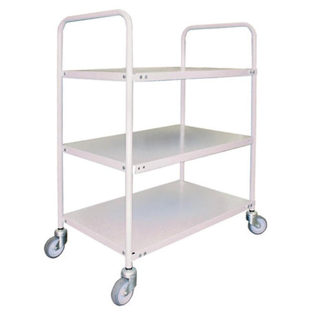 Troden Workshop Equipment 3-Tier Tray Trolley Durolla General Purpose Tray Trolley, 90kg Capacity per Shelf