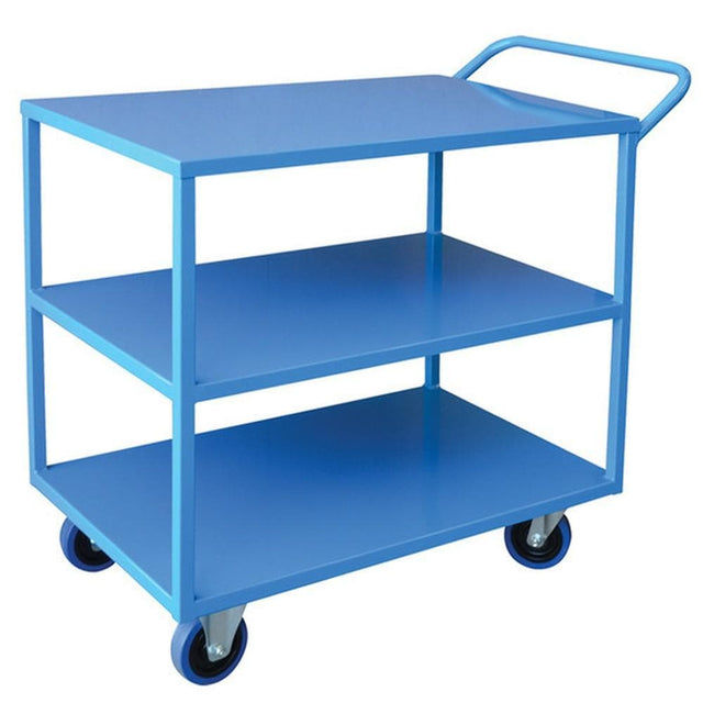 Troden Workshop Equipment Durolla Heavy-Duty 3-Tier Steel Platform Trolley, 500kg Capacity