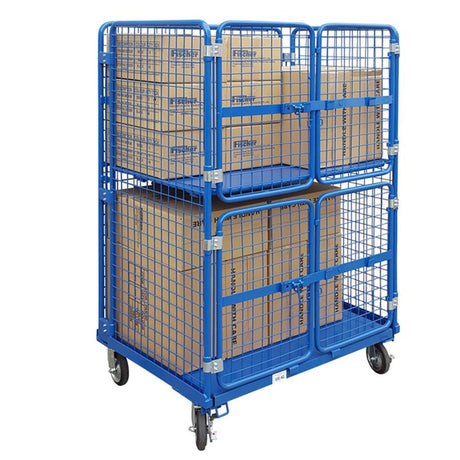 Troden Workshop Equipment Durolla Heavy-Duty Foldable Goods Trolley-Full Height, 500kg Capacity