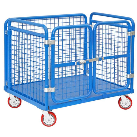 Troden Workshop Equipment Durolla Heavy-Duty Foldable Goods Trolley-Half Height, 500kg Capacity