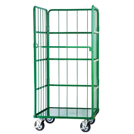 Troden Workshop Equipment 1100x800x1700mm Durolla Heavy-Duty Open Front Cage Trolleys, 500kg Capacity