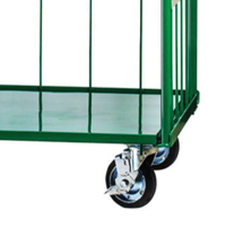 Troden Workshop Equipment Durolla Heavy-Duty Open Front Cage Trolleys, 500kg Capacity