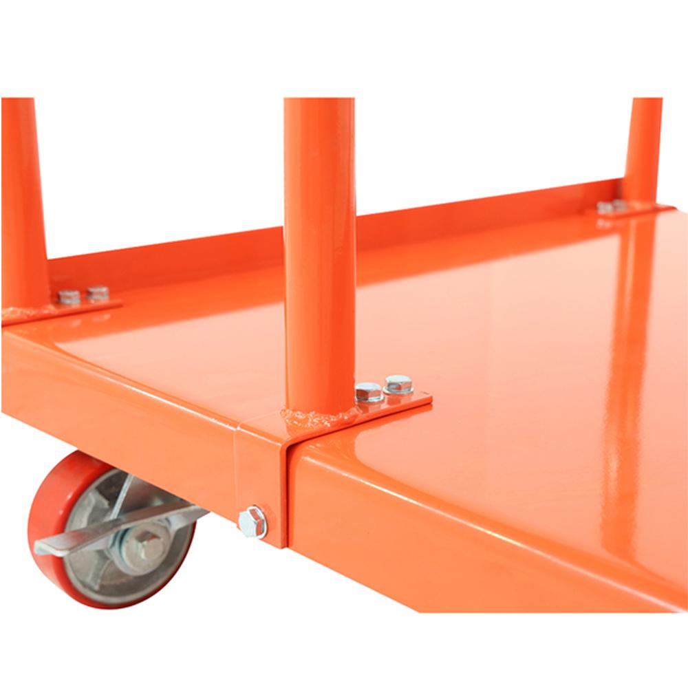 Troden Workshop Equipment Durolla Heavy-Duty Steel Panel Cart, 2-Tonne Capacity