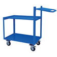 Troden Workshop Equipment Durolla Multipurpose 2-Tier Trolley w/ Extended Handle & Writing Shelf