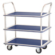 Troden Workshop Equipment 480x740mm / 150kg Durolla Multipurpose Ergonomic 3-Tier Platform Trolley with Bumper