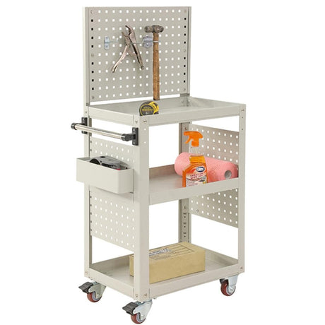 Troden Workshop Equipment Durolla Peg Board Tool Trolley - 250kg Capacity