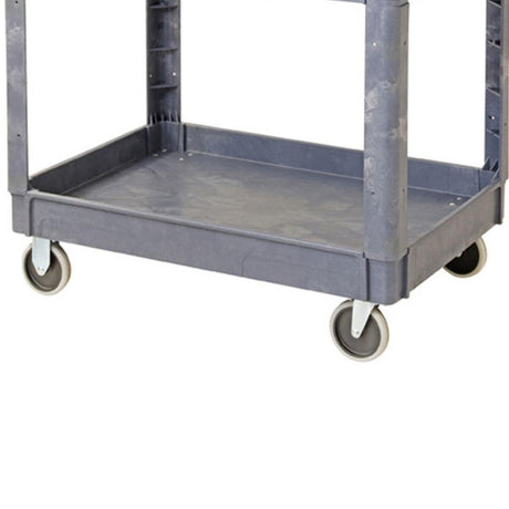 Troden Workshop Equipment Durolla Plastic Utility Cart with Storage Bin Handle,  250kg Capacity