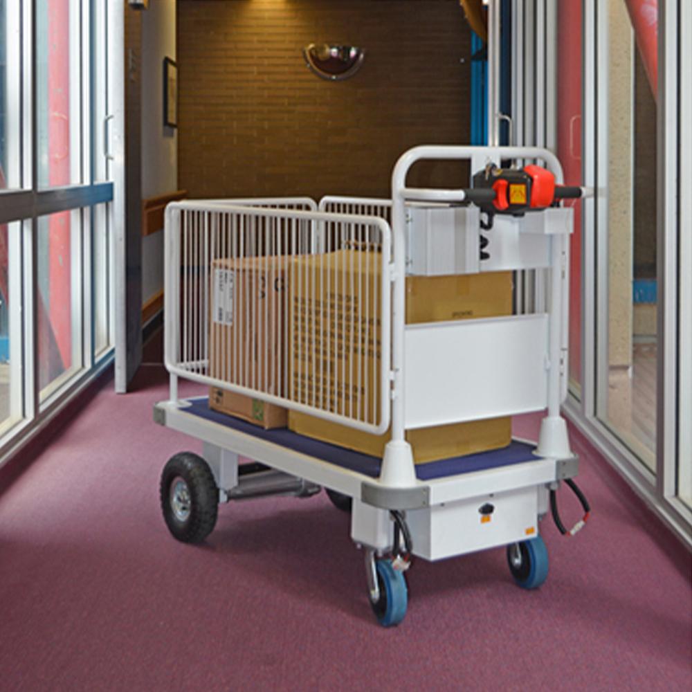 Troden Workshop Equipment Durolla Powered Platform Trolley With Removable Rails, 500kg Capacity