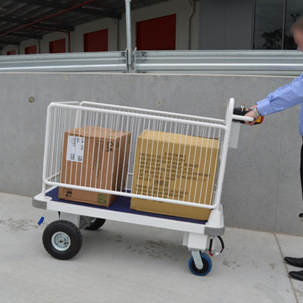 Troden Workshop Equipment Durolla Powered Platform Trolley With Removable Rails, 500kg Capacity