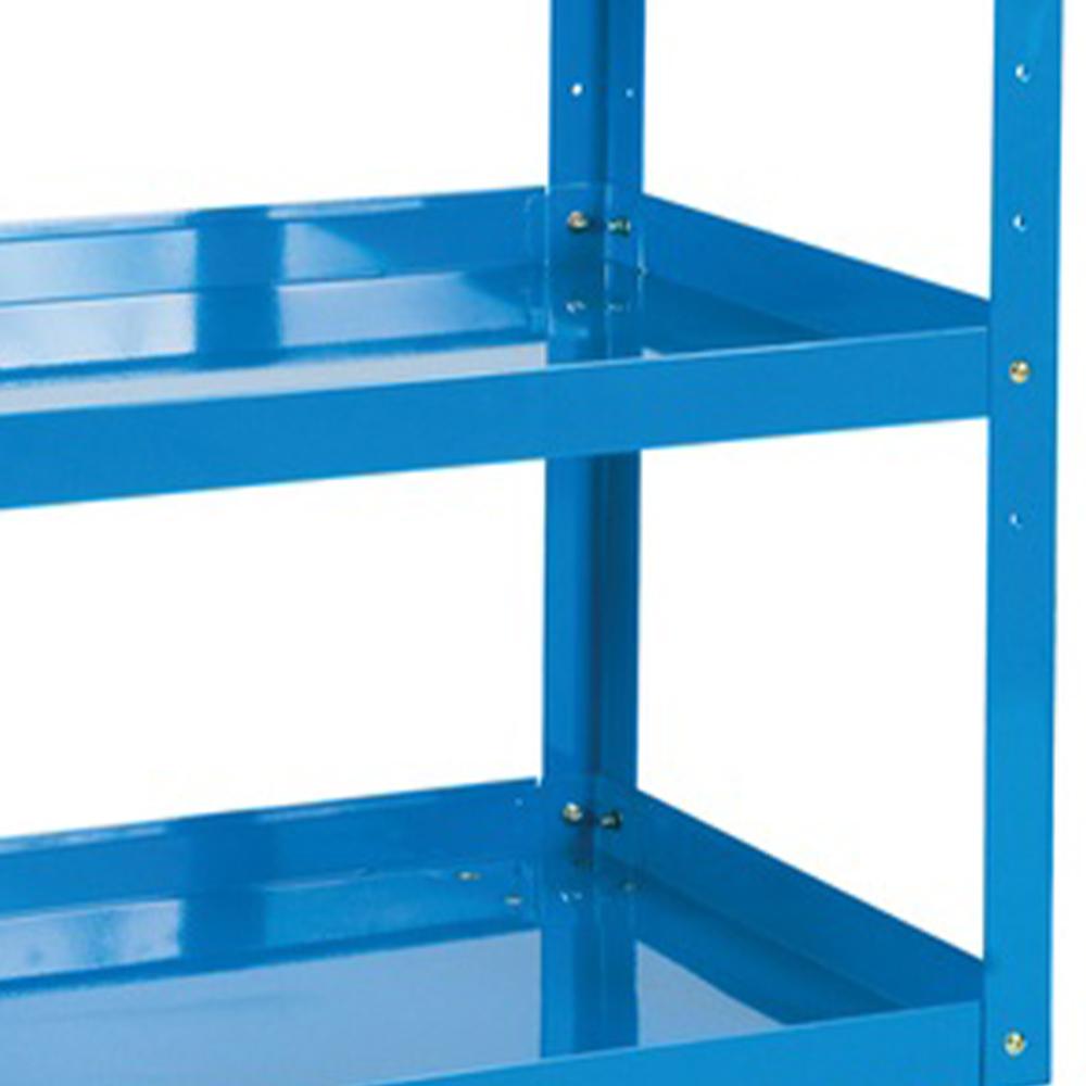 Troden Workshop Equipment Durolla Prestige Heavy Duty 3-Tier Steel Trolley, 500kg Capacity