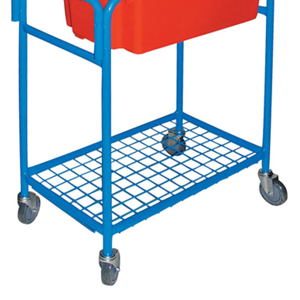 Troden Workshop Equipment Durolla Single Tub Order Picking Trolley with Optional Clipboard Unit