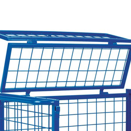 Troden Workshop Equipment Durolla Steel Cage Trolleys w/ Fold-Down Sides, 500kg Capacity