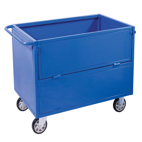 Troden Workshop Equipment Solid - Open Top Durolla Steel Cage Trolleys w/ Fold-Down Sides, 500kg Capacity