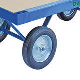 Troden Workshop Equipment DurollaTimber Deck Wagon Platform Truck, 700kg Capacity