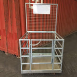 DHE Materials Handling DHE Two Person Safety Cage Forklift Platform Attachment