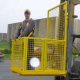 DHE Materials Handling DHE Two Person Safety Cage Forklift Platform Attachment