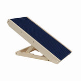Heeve Pet Products Small / Navy Heeve 'Up-Ya-Get' Wooden Dog Ramp For Beds & Couches