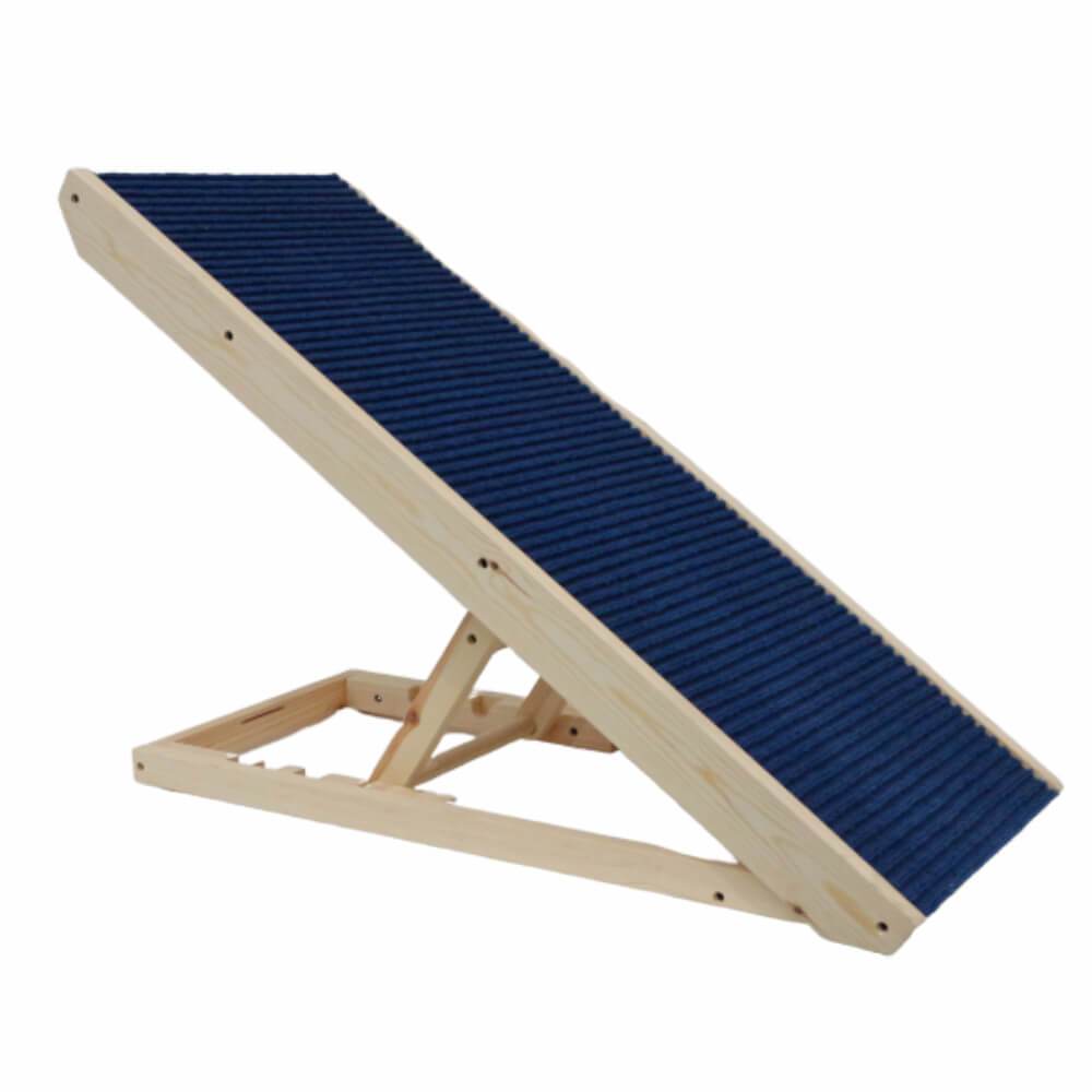Heeve Pet Products Large / Navy Heeve 'Up-Ya-Get' Wooden Dog Ramp For Beds & Couches