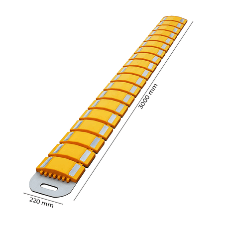 Heeve 3000mm Heeve Traffic Guard Portable Roll-Up Speed Bump with Carry Bag