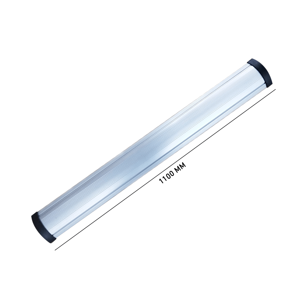 Heeve Cable Hose & Pipe Ramps / Protectors 1100mm Heeve 2-Channel Aluminium Floor Cable Protector