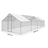 Heeve Livestock Accessories 8m Heeve 25mm Galvanised Steel Chicken Coop