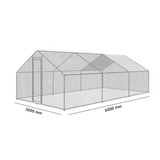 Heeve Livestock Accessories 6m Heeve 32mm Galvanised Steel Chicken Coop