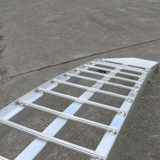 Heeve Heavy Duty Heeve 2.3m x 680kg Aluminium Curved Folding Heavy-Duty Motorcycle Ramp