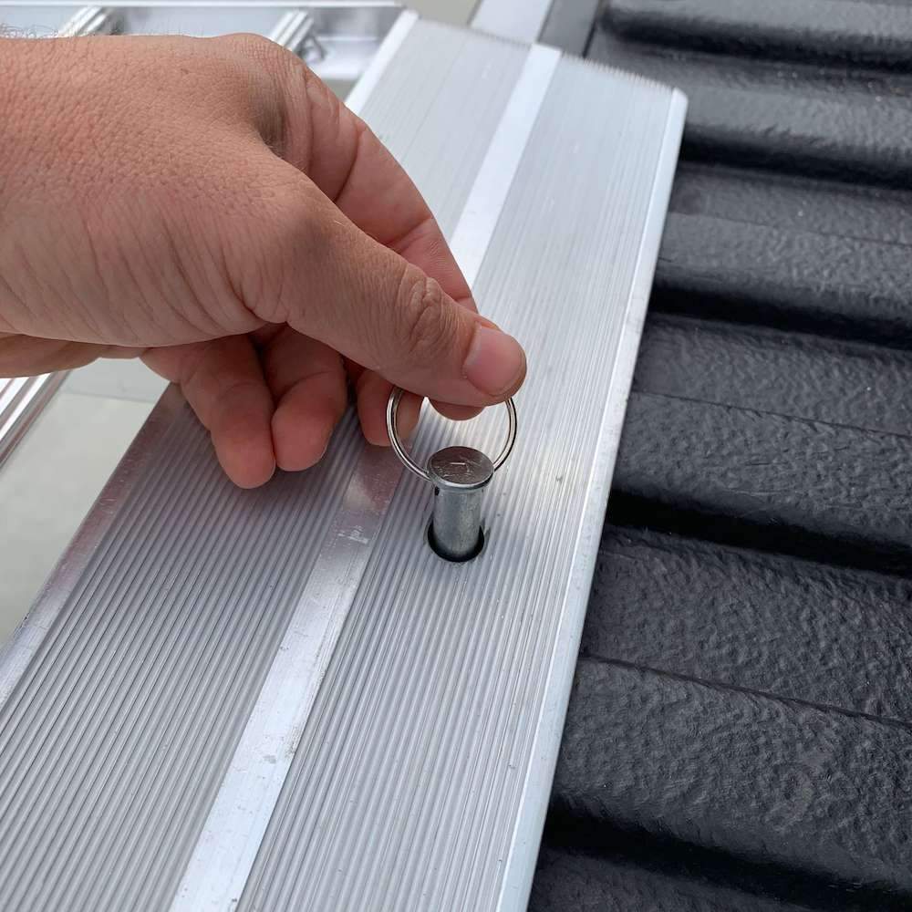 Heeve Heavy Duty Heeve 3m x 500kg Aluminium Curved Folding Heavy-Duty Motorcycle Ramp