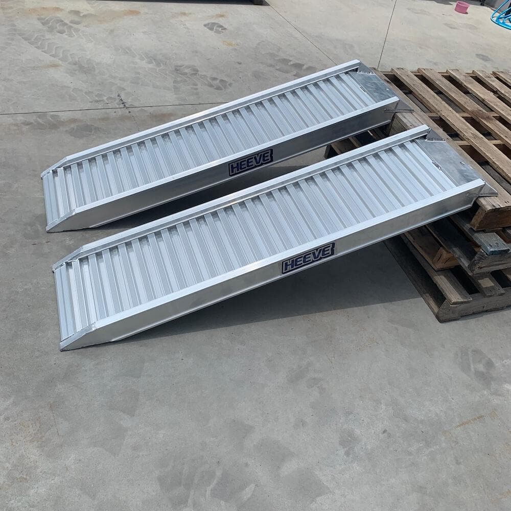 Heeve 4-Tonne 1.6m x 380mm Aluminium Loading Ramps - Heeve - Ramp Champ