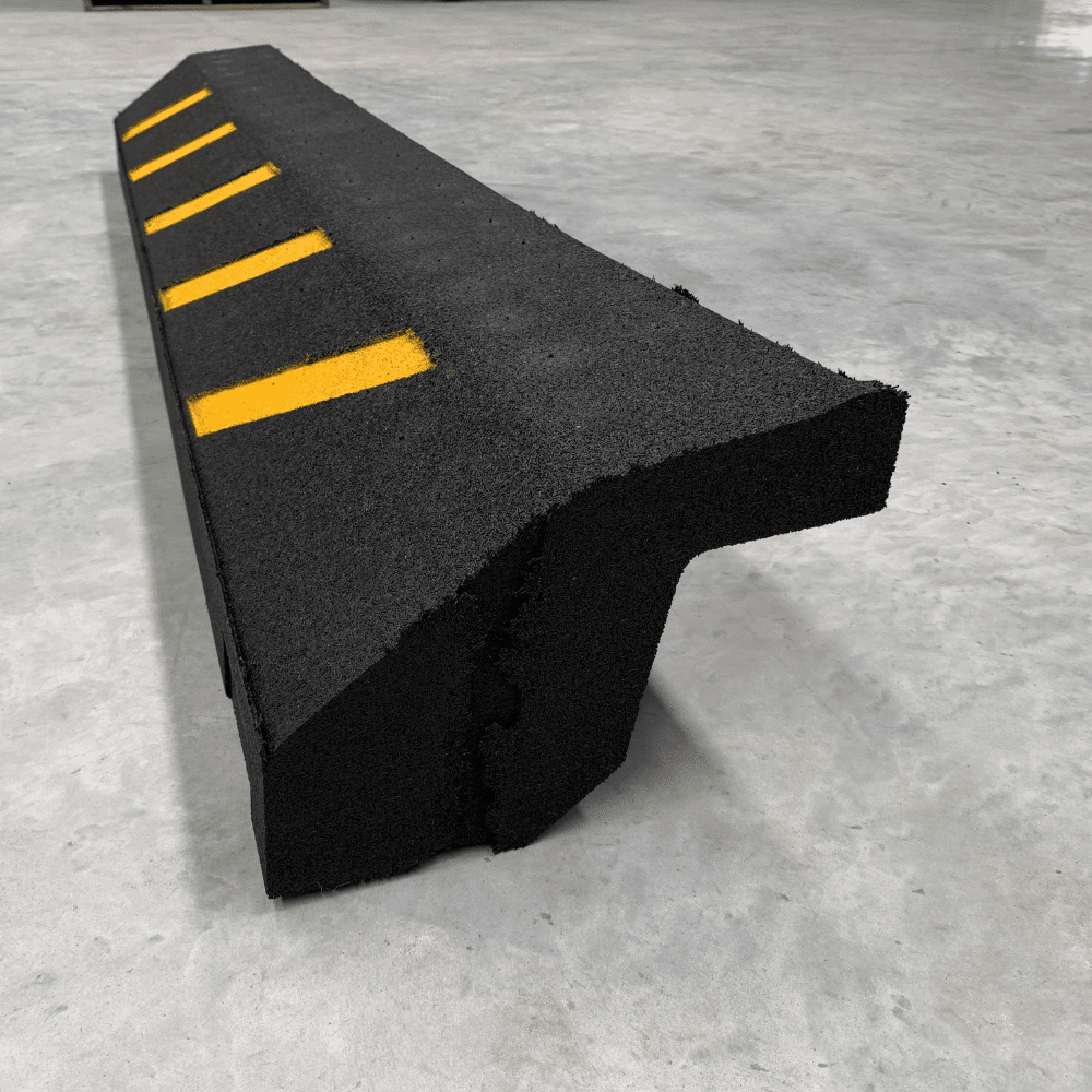 Heeve Durable Recycled Rubber Kerb Guard For Square Kerb & Channel - Heeve - Ramp Champ