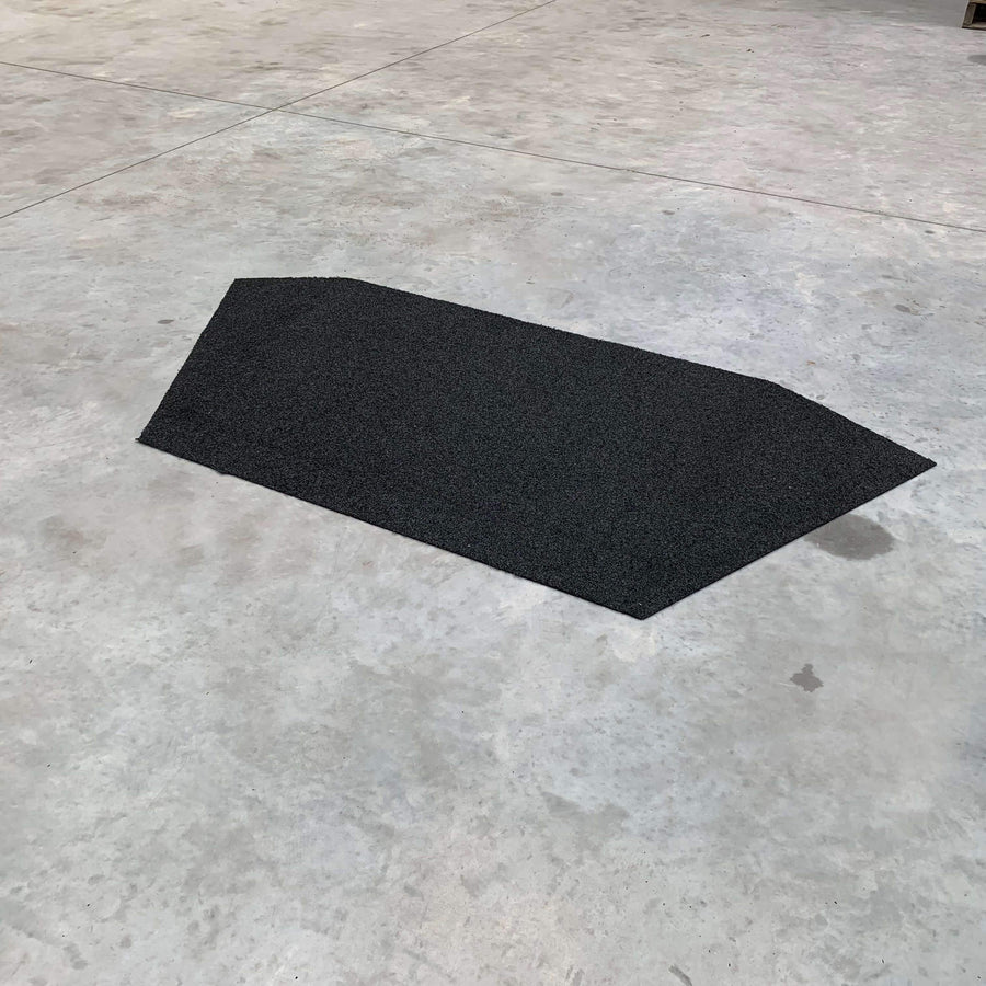 Heeve Recycled Rubber Wheelchair Threshold Door Ramp 1:10 Gradient ...