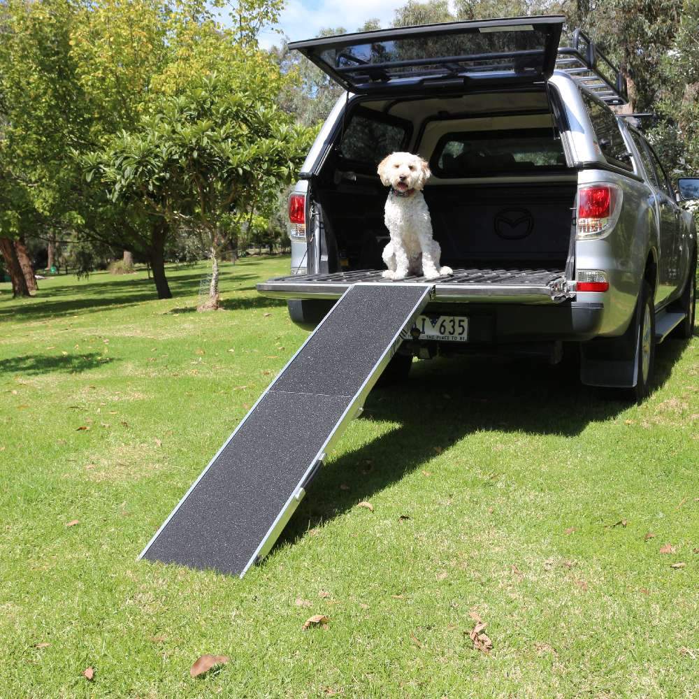 Heeve Pet Products Standard Heeve 'Up-Ya-Get' Folding Aluminium Dog Ramp