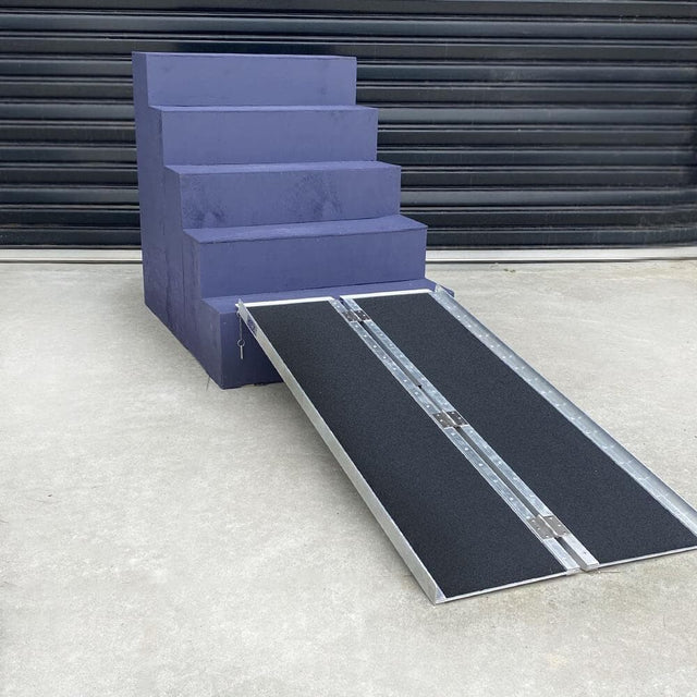 Heeve Mobility Ramps Heeve Aluminium Single-Fold Super-Grip Wheelchair Ramp