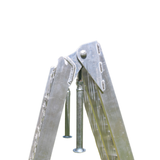 Heeve Motorcycle Heeve 2.3m x 450kg Aluminium Curved Folding Motorcycle Ramp