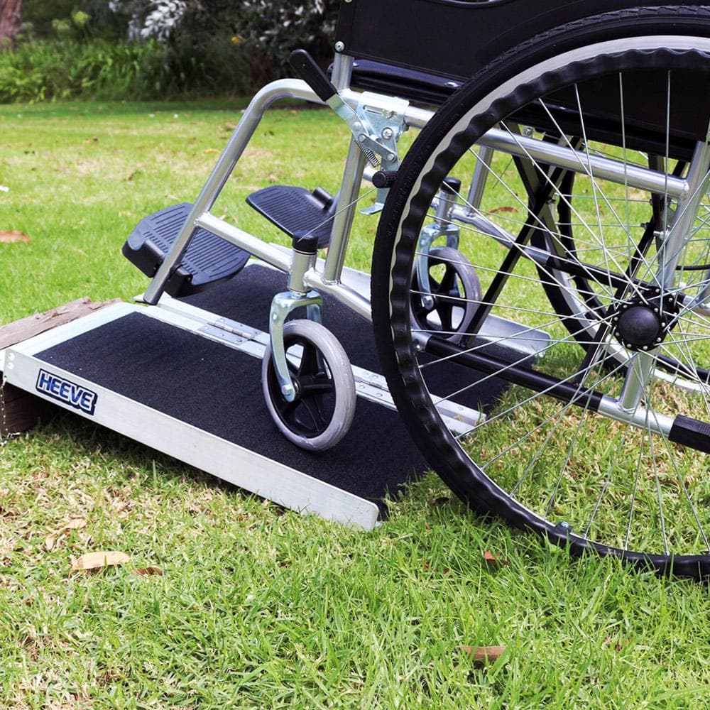 Heeve Mobility Ramps Heeve Aluminium Single-Fold Super-Grip Wheelchair Ramp
