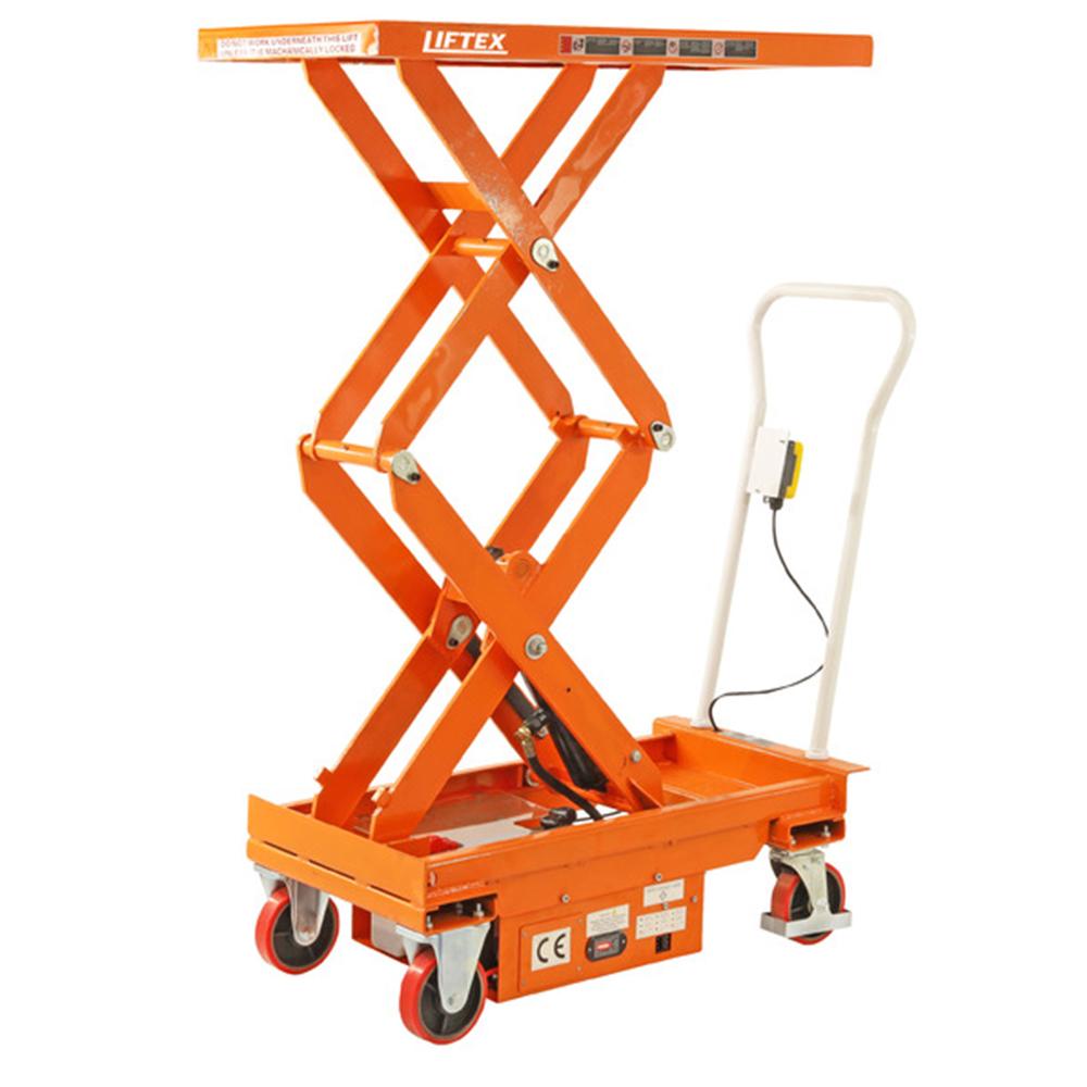 Troden Workshop Equipment Liftex 12v Electric Scissor Lift Trolleys, Up to 1 Tonne Capacity