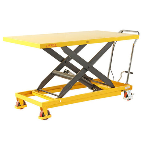 Troden Workshop Equipment Liftex Extra-Large Scissor Lift Trolley, Up to 1000kg Capacity