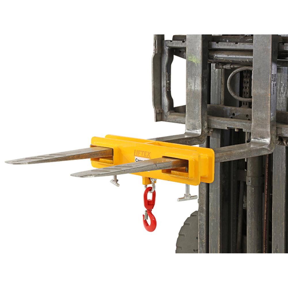 Troden Workshop Equipment Liftex Forklift to Crane Tine Hook - 2.5 Tonne Capacity
