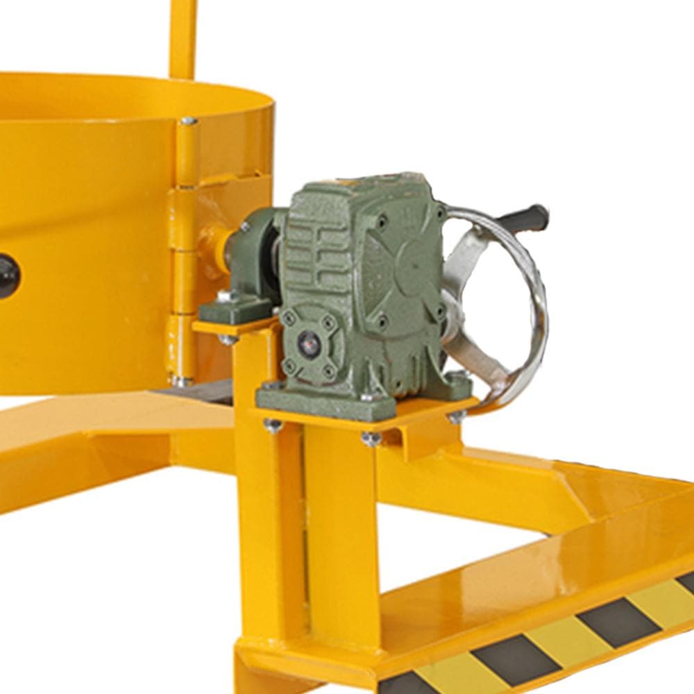 Troden Workshop Equipment Liftex Forklit Geared Drum Rotator - 500kg Capacity