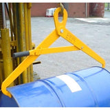 Troden Workshop Equipment Liftex Forklift Steel Drum Tongs - 500kg Capacity