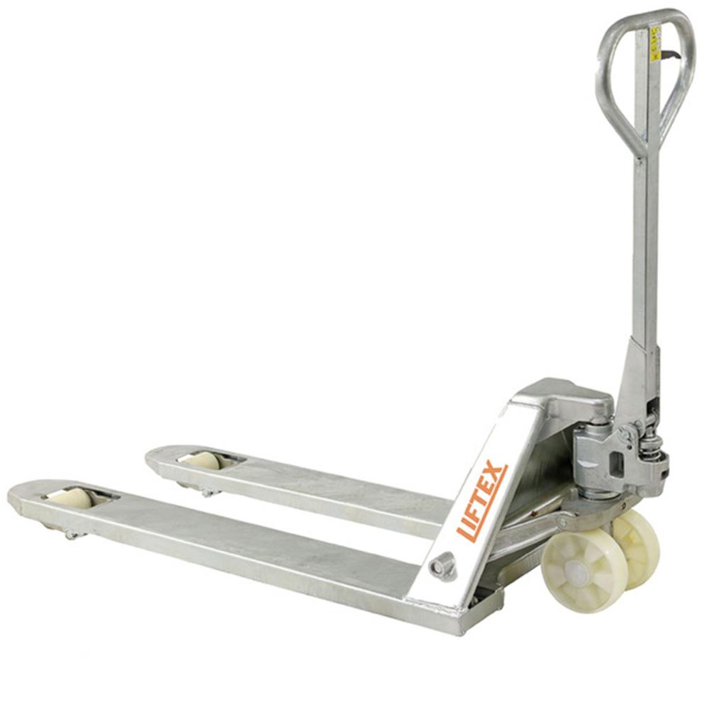 Troden Workshop Equipment Liftex Galvanised Pallet Trucks, 2 Tonne Capacity