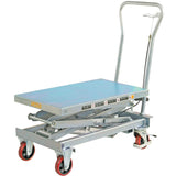 Troden Workshop Equipment Liftex Galvanised Scissor Lift Trolley, 150kg Capacity